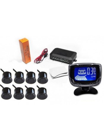 Паркувальний радар iDial ID-069-8 LCD чорний