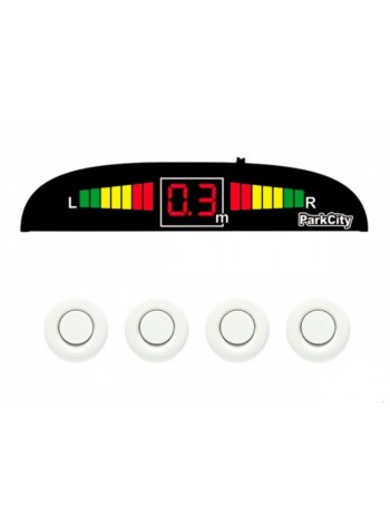 Паркувальний радар ParkCity Odessa 418/102 White