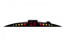 Парковочный радар ParkCity Ultra Slim NEW 418/110 Black LW