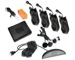 Парковочный радар Qline ParkSense Smart 4 Black