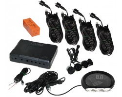 Парковочный радар Qline ParkSense Style 4 Black