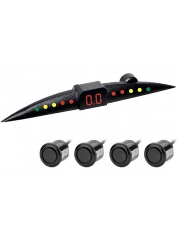 Паркувальний радар Tiger PS-43 slim black