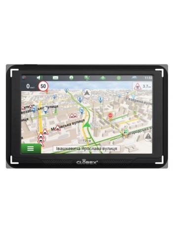 GPS-навігатор Globex GE516 Magnetic + NavLux CE